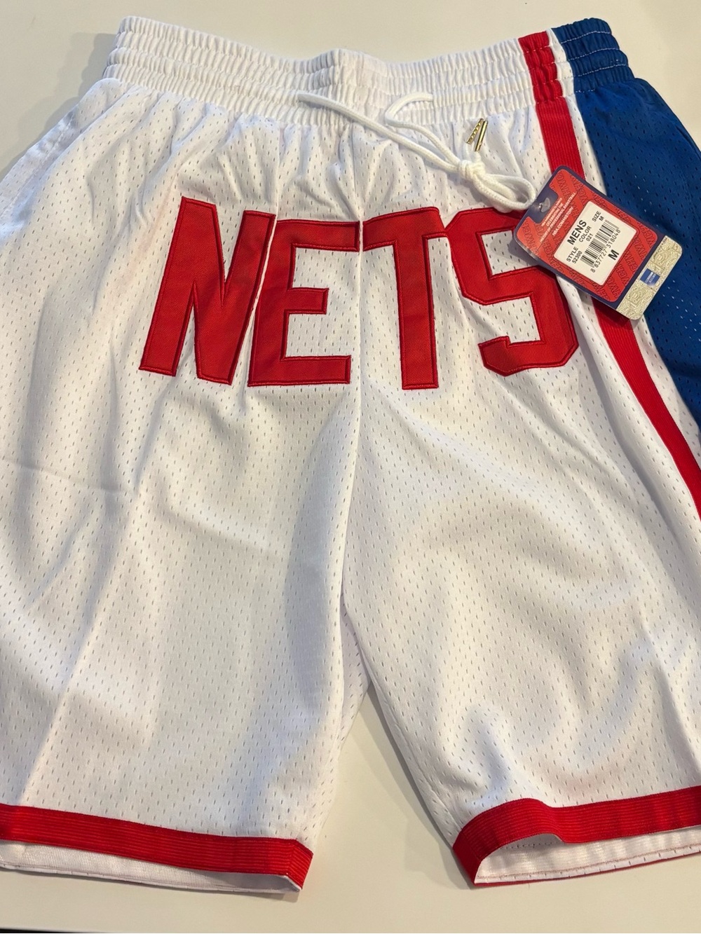 NETS Just Don NBA Hardwood Classics Size Medium Shorts